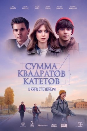 Сумма квадратов катетов  смотреть онлайн